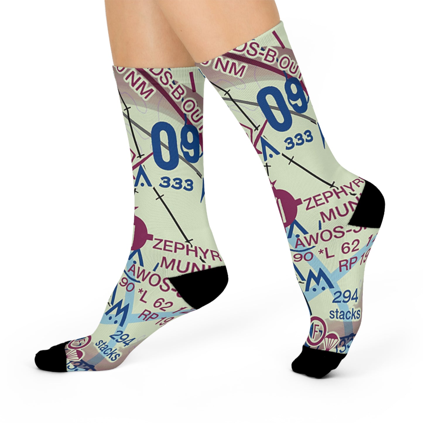 ZPH Cushioned Crew Socks | Zephyrhills Municipal Socks