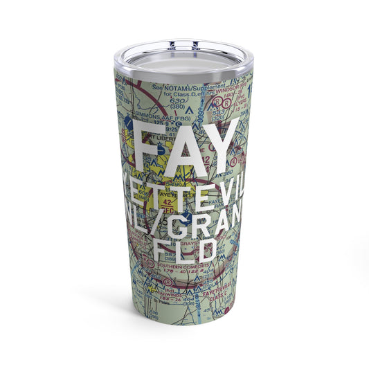 FAY Tumbler | Fayetteville Regional/Grannis Field Airport Tumbler