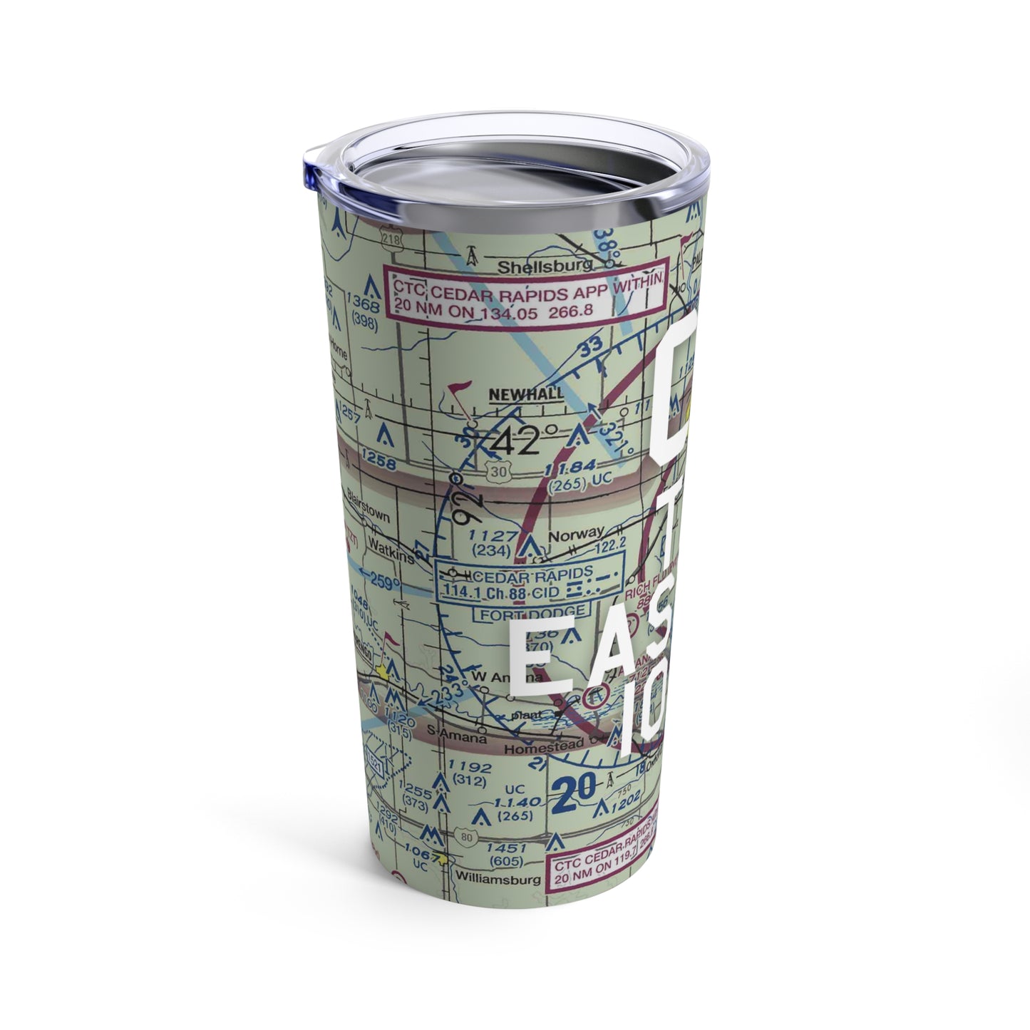 CID Tumbler | The Eastern Iowa Airport Tumbler