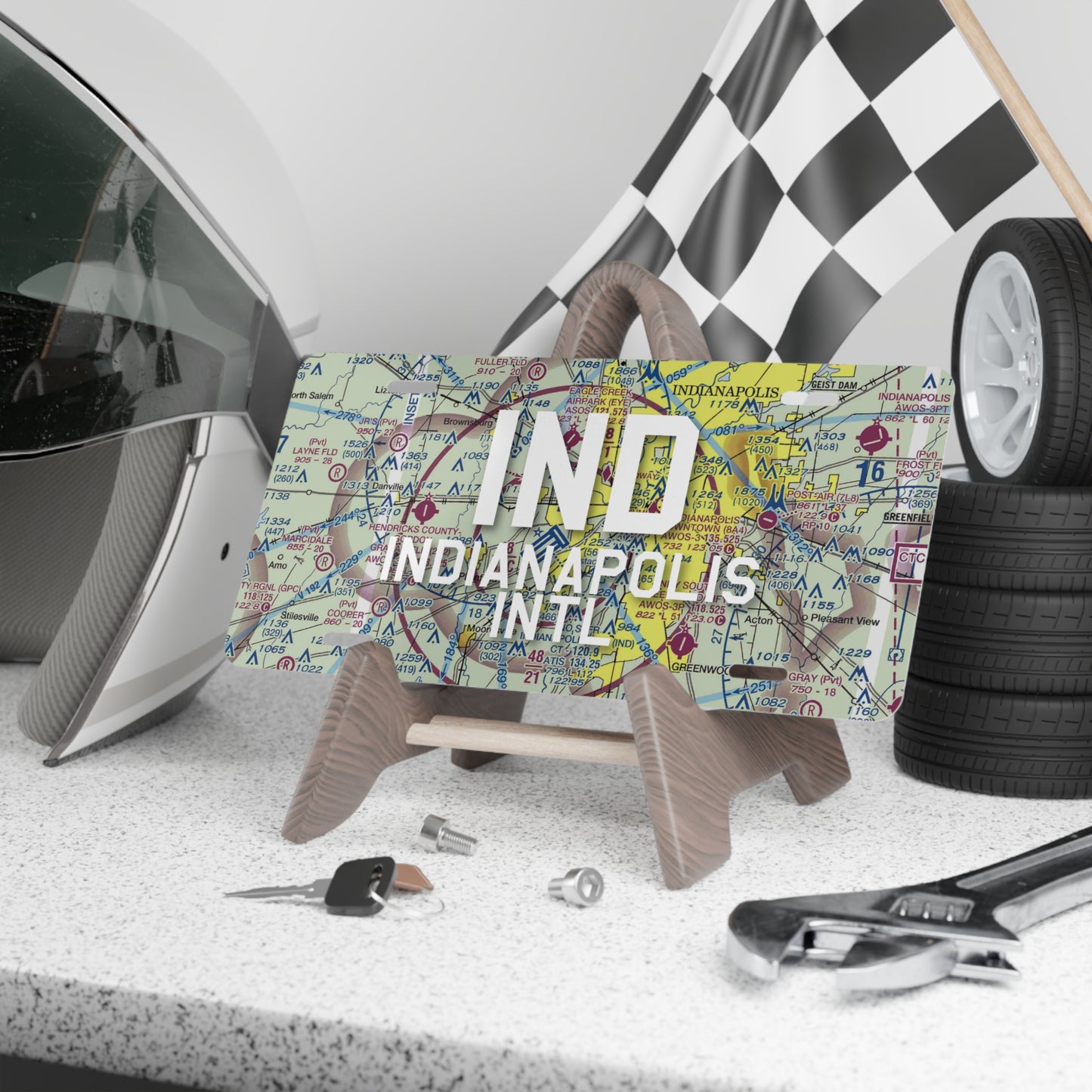 IND Vanity Plate | Indianapolis International Airport Vanity Plate