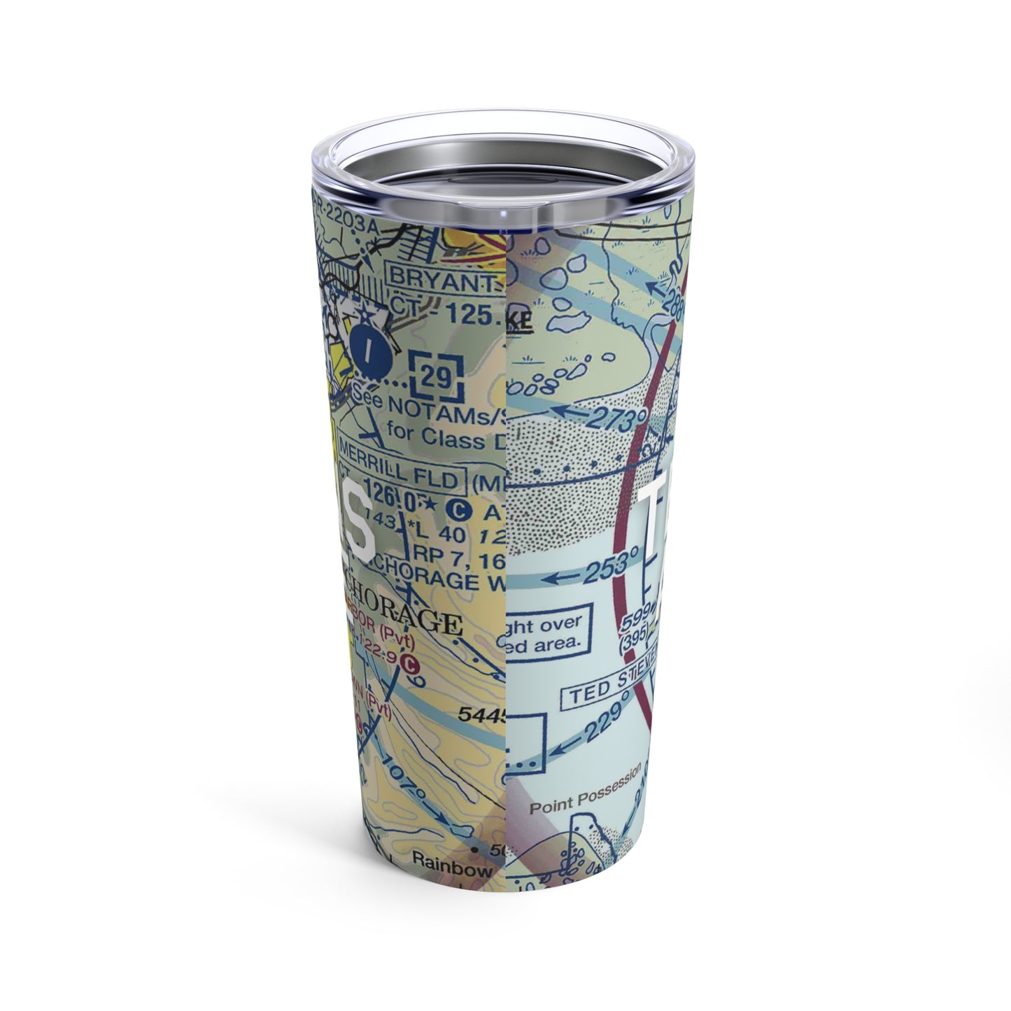 ANC Tumbler | Ted Stevens Anchorage International Airport Tumbler