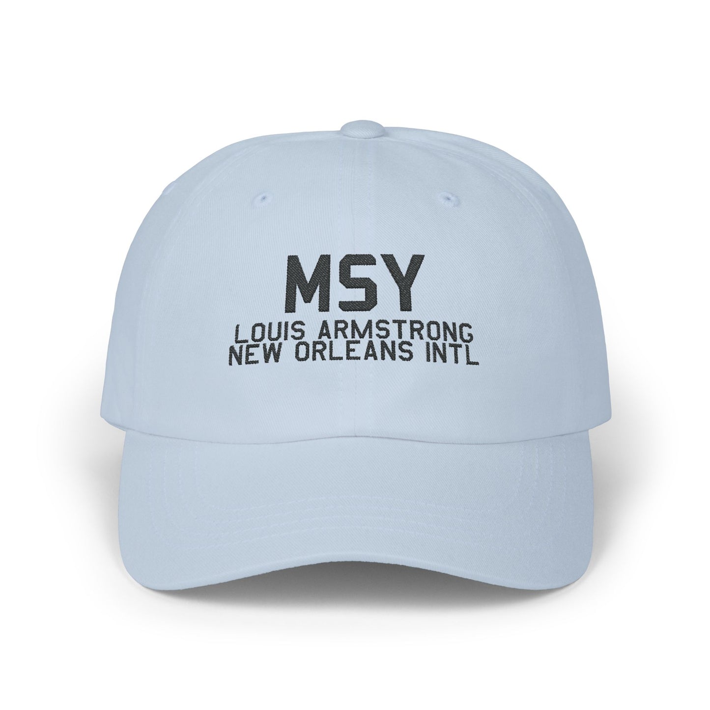 MSY Dad Cap | Louis Armstrong New Orleans International Airport Hat