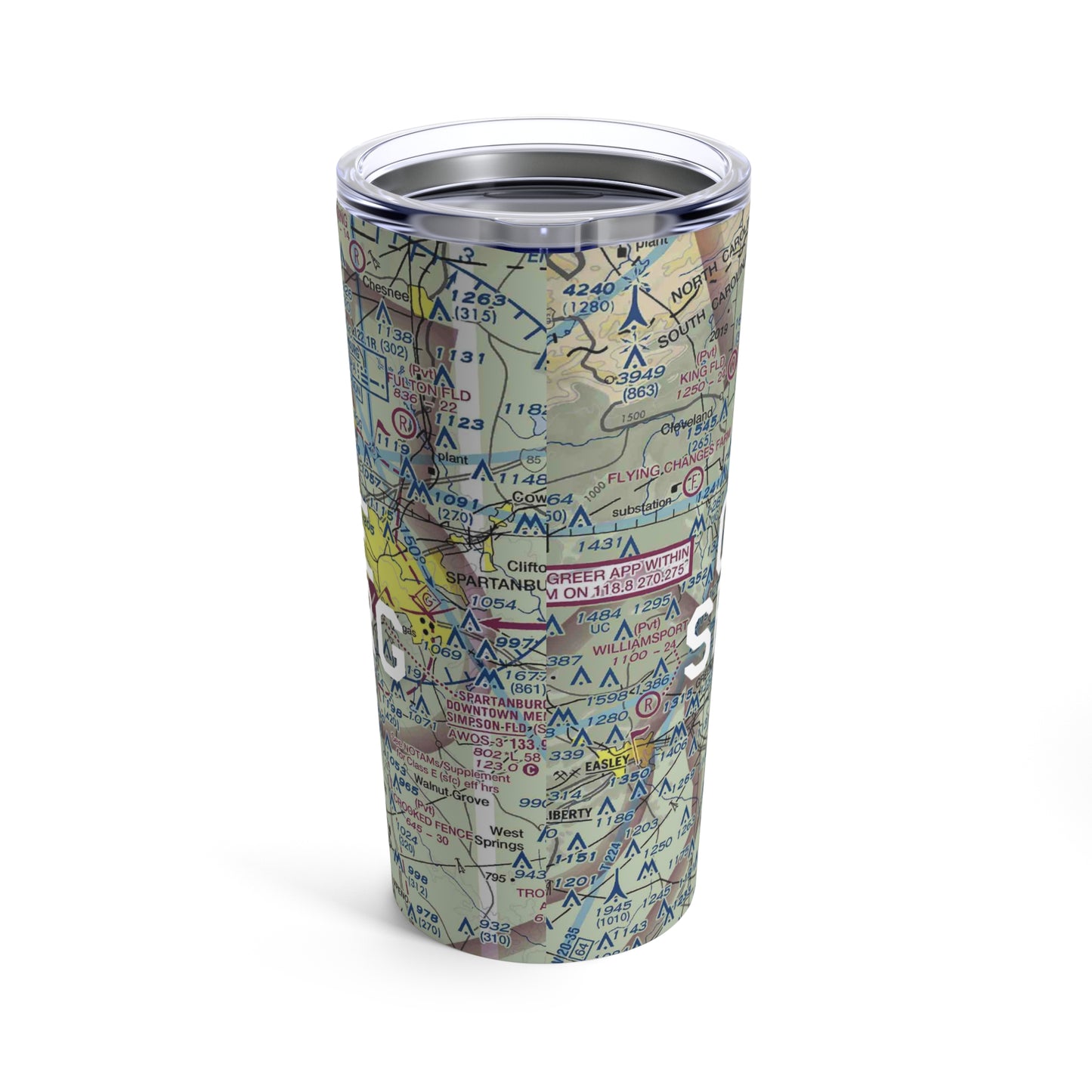 GSP Tumbler | Greenville Spartanburg International Airport Tumbler