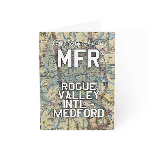 MFR Greeting Cards | Rogue Valley International - Medford Airport Cards