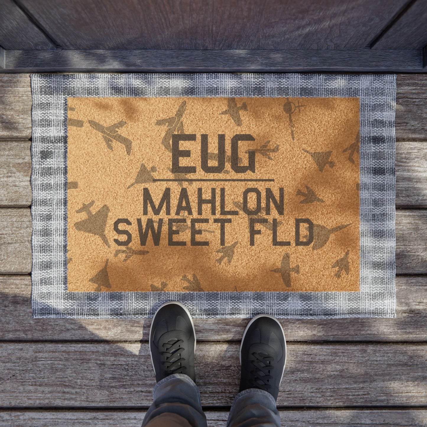 EUG Doormat | Mahlon Sweet Field Airport Doormat