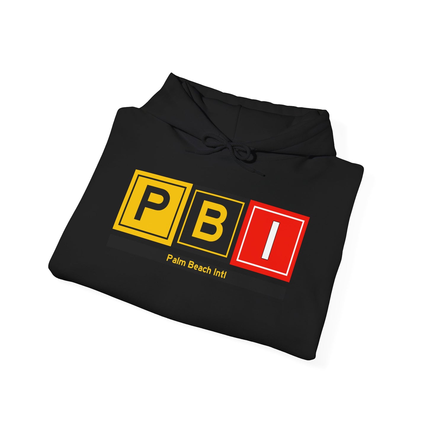 PBI Taxiway Hoodie w/ Airport Name | Palm Beach International Airport Hoodie