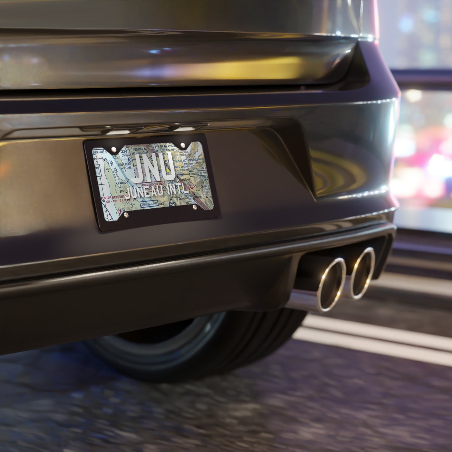 JNU Vanity Plate | Juneau International Airport Vanity Plate