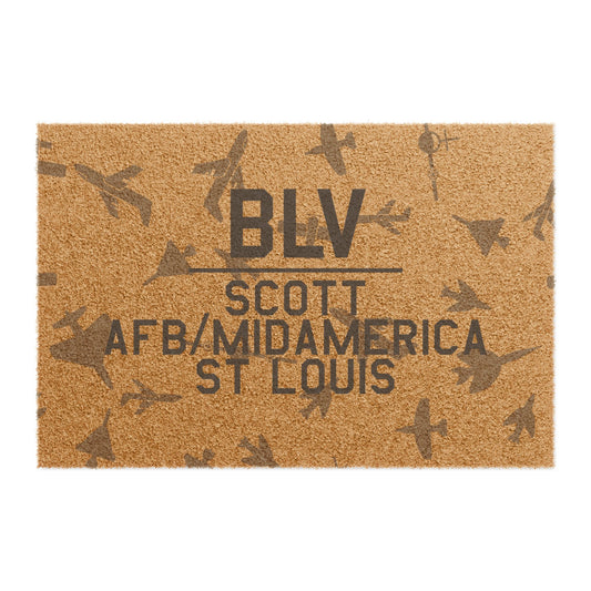 BLV Doormat | Scott AFB/Midamerica St Louis Airport Doormat