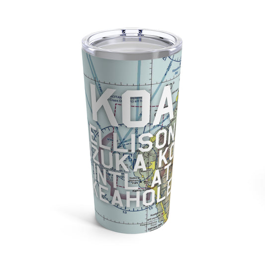 KOA Tumbler | Ellison Onizuka Kona International At Keahole Airport Tumbler