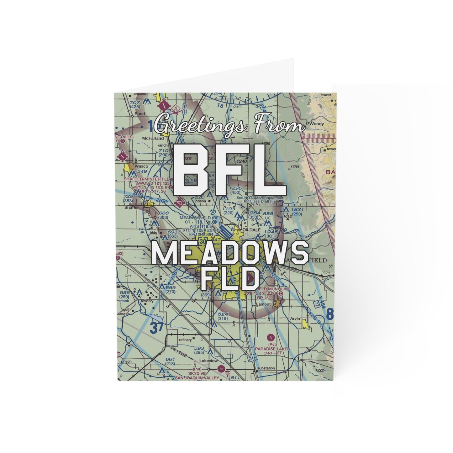 BFL Greeting Cards | Meadows Field Airport Cards