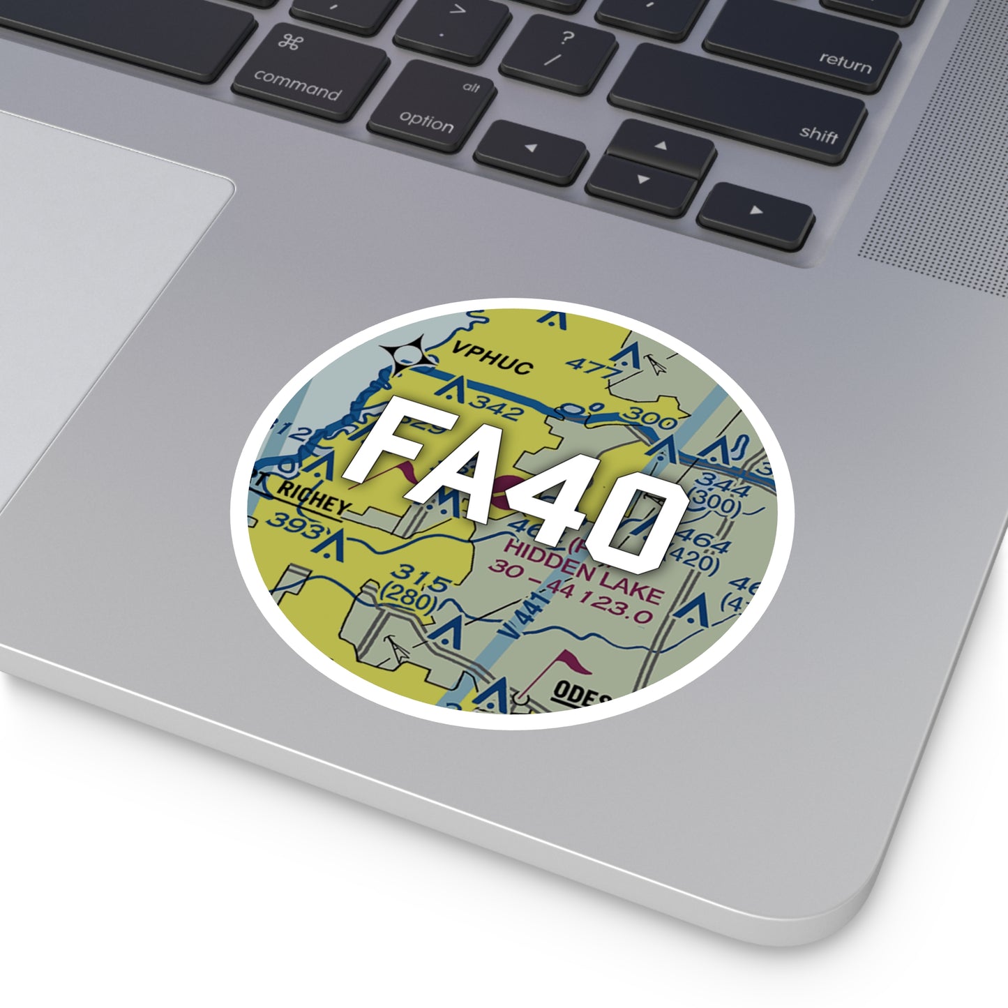 FA40 Round Sticker | Hidden Lake Sticker