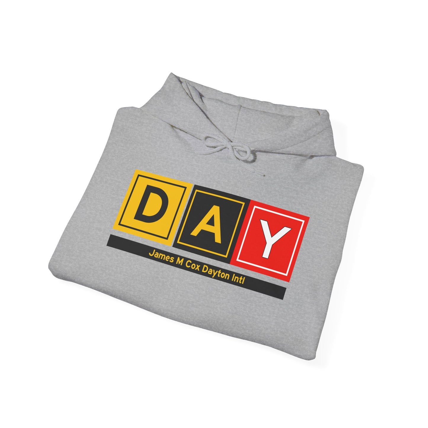 DAY Taxiway Hoodie w/ Airport Name | James M Cox Dayton International Airport Hoodie