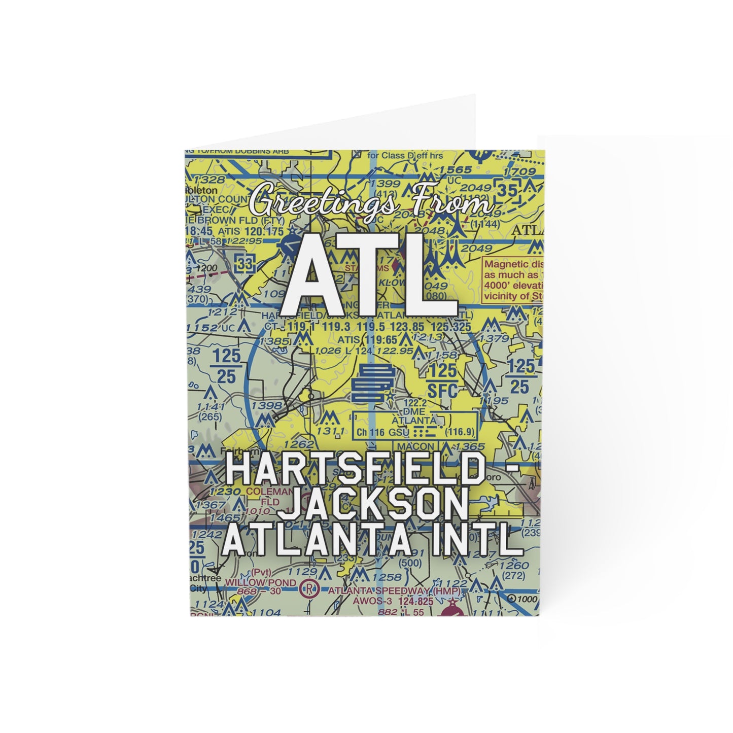 ATL Greeting Cards | Hartsfield - Jackson Atlanta International Airport Cards