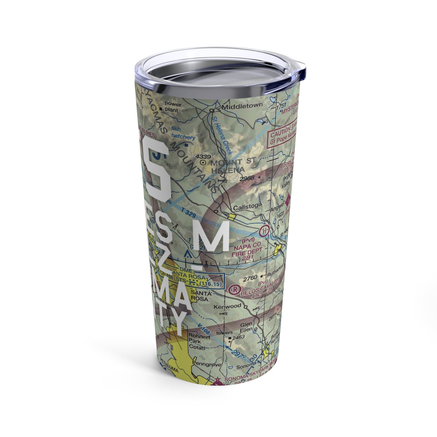 STS Tumbler | Charles M Schulz - Sonoma County Airport Tumbler