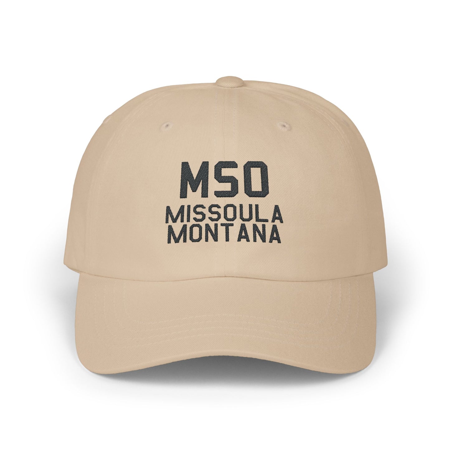 MSO Dad Cap | Missoula Montana Airport Hat