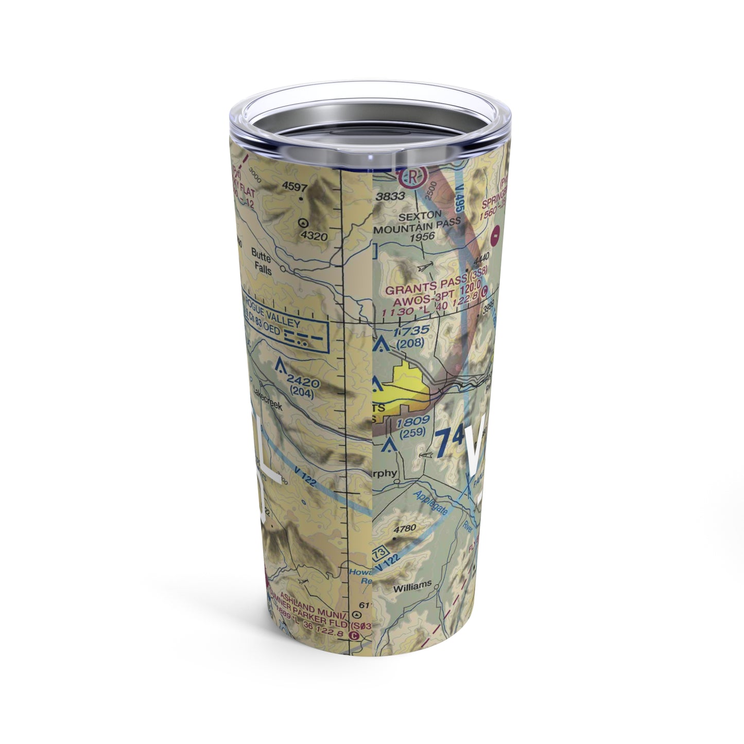 MFR Tumbler | Rogue Valley International - Medford Airport Tumbler