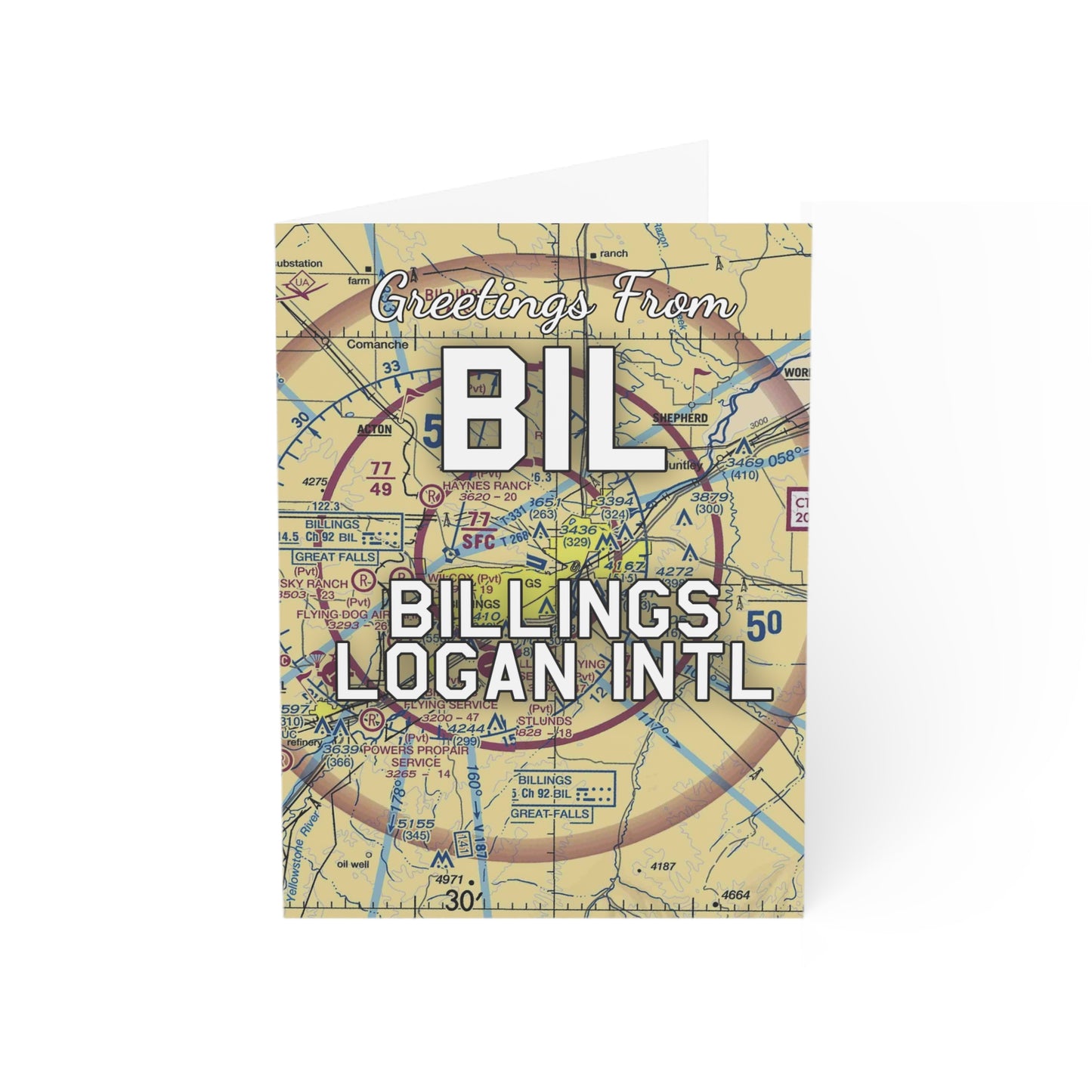 BIL Greeting Cards | Billings Logan International Airport Cards
