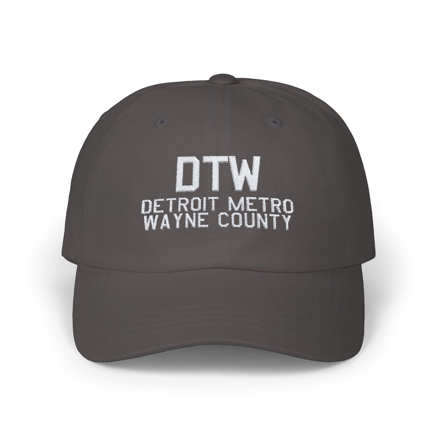 DTW Dad Cap | Detroit Metro Wayne County Airport Hat