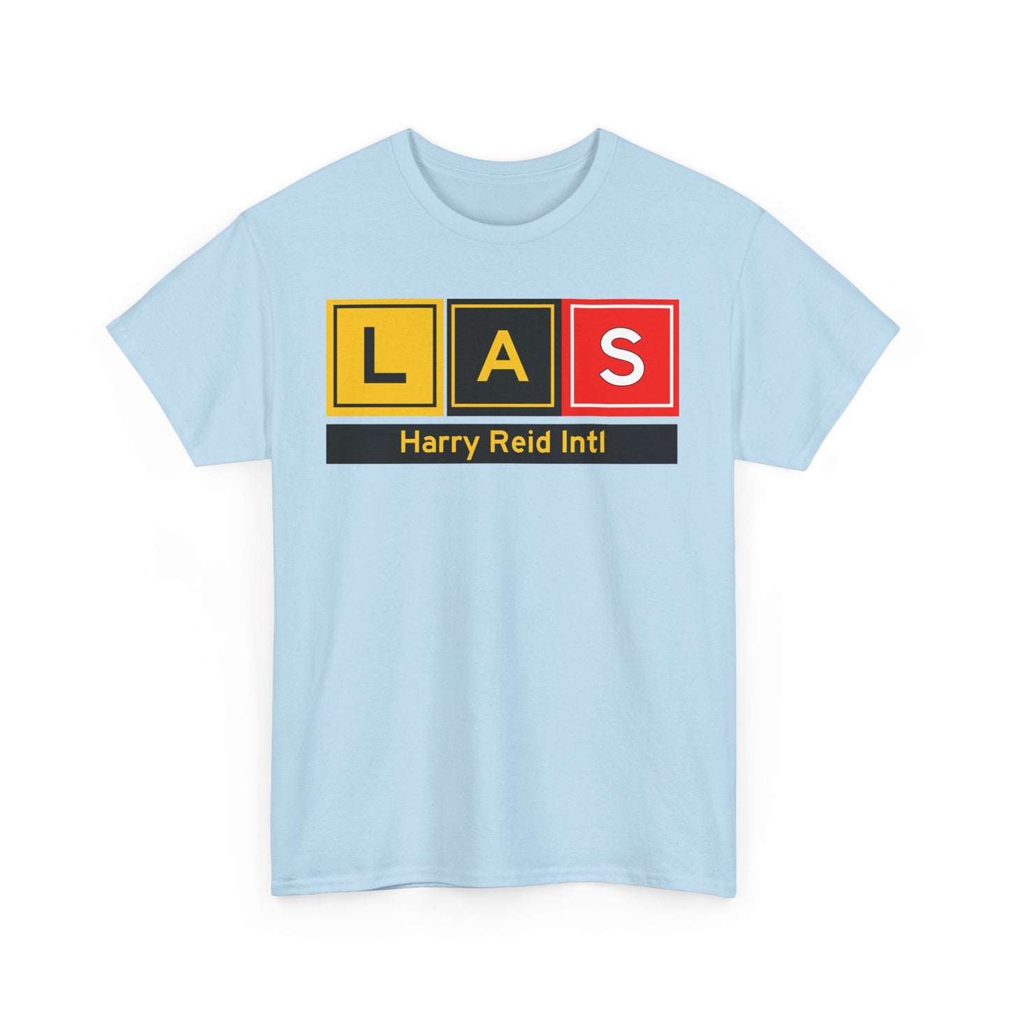 LAS Taxiway Tee w/ Airport Name | Harry Reid International Airport Tee