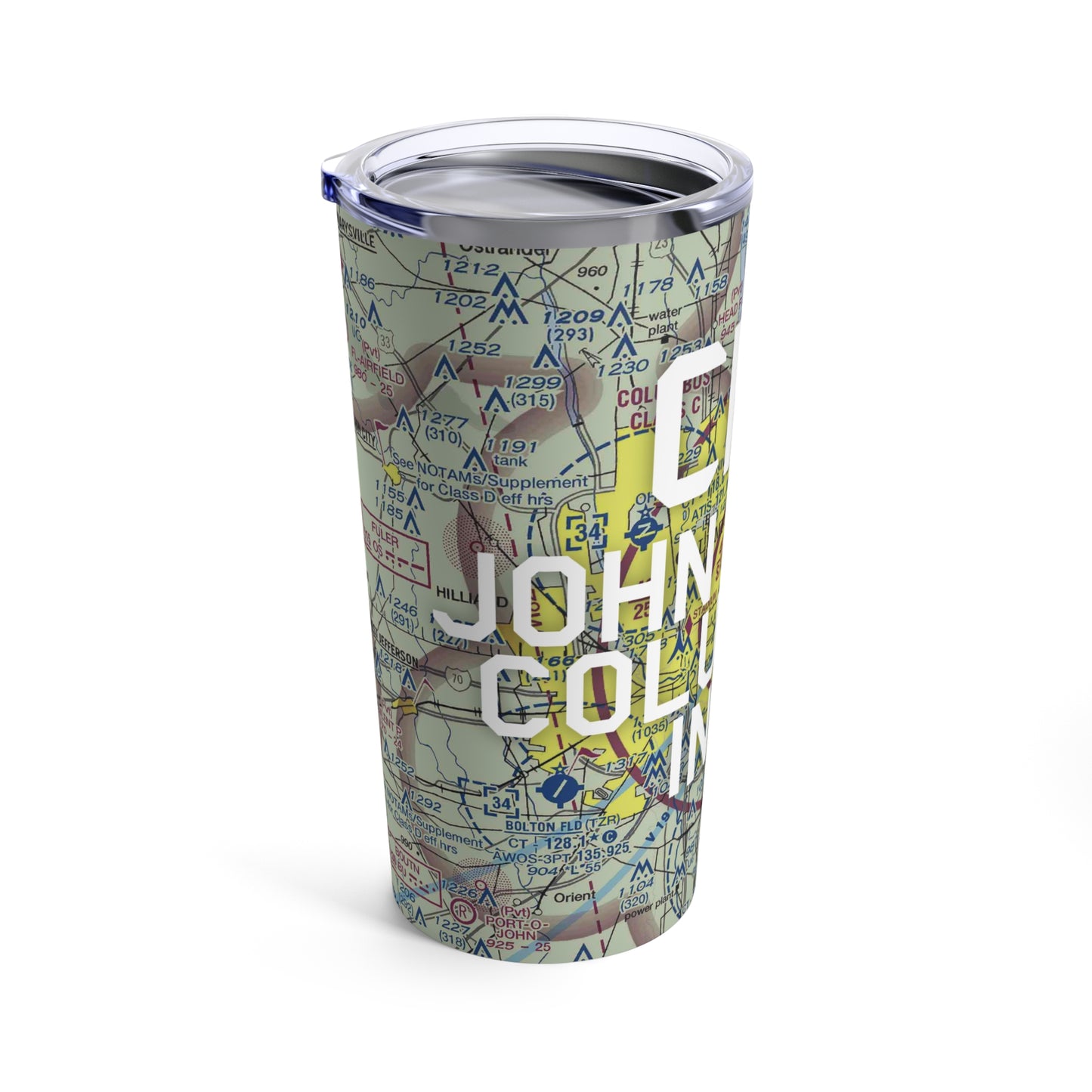 CMH Tumbler | John Glenn Columbus International Airport Tumbler