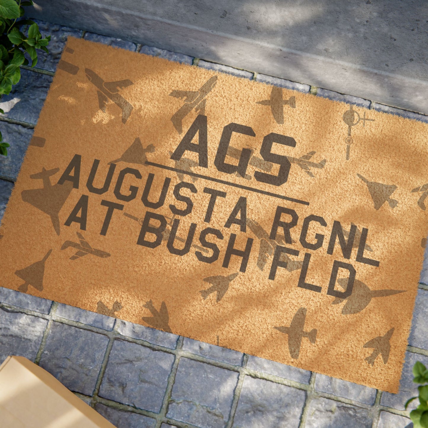 AGS Doormat | Augusta Regional At Bush Field Airport Doormat