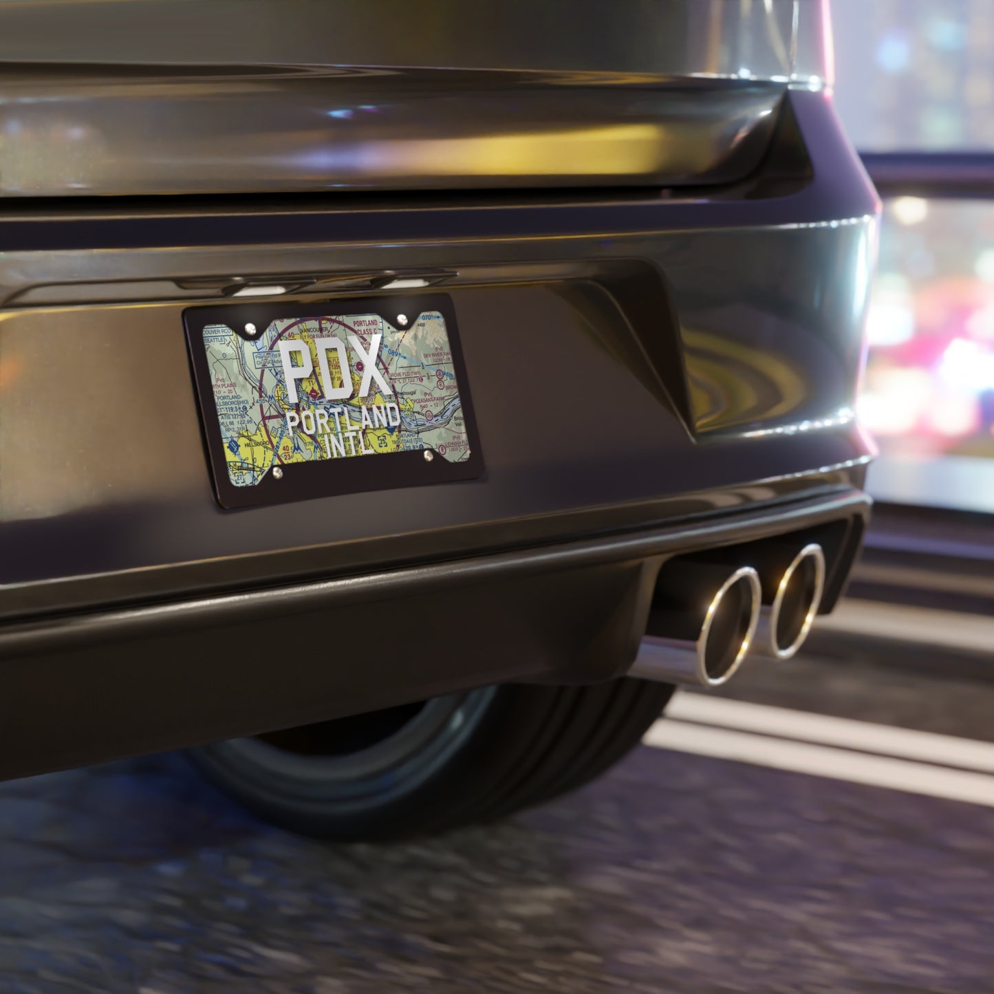 PDX Vanity Plate | Portland International Airport Vanity Plate