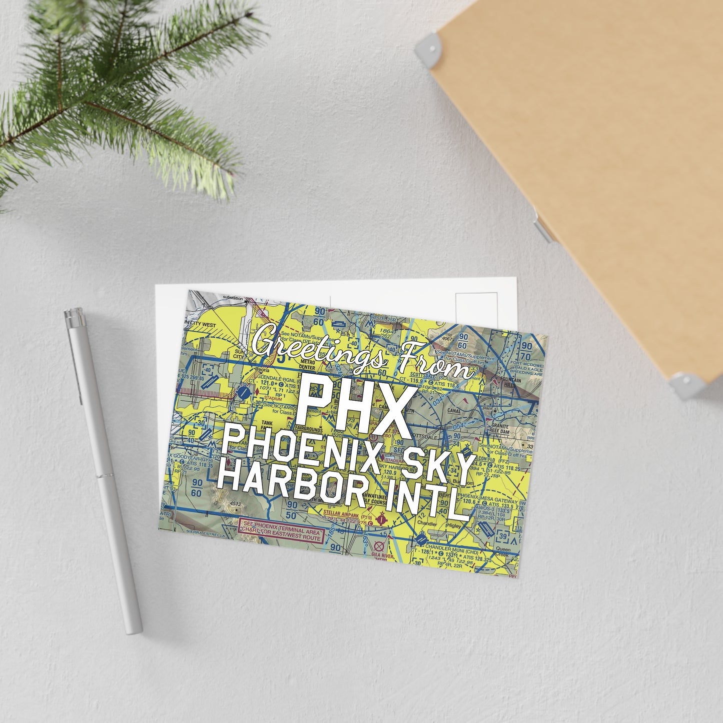 PHX Postcard | Phoenix Sky Harbor International Airport Card