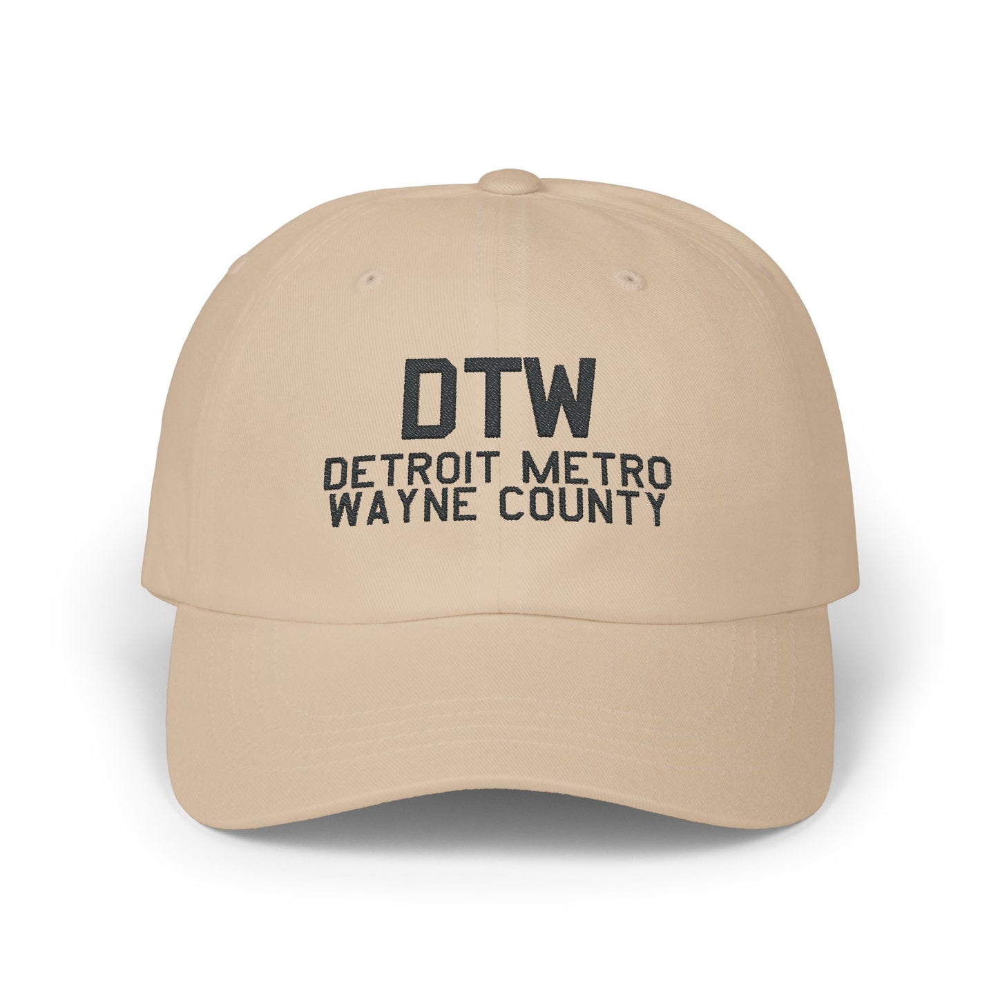 DTW Dad Cap | Detroit Metro Wayne County Airport Hat