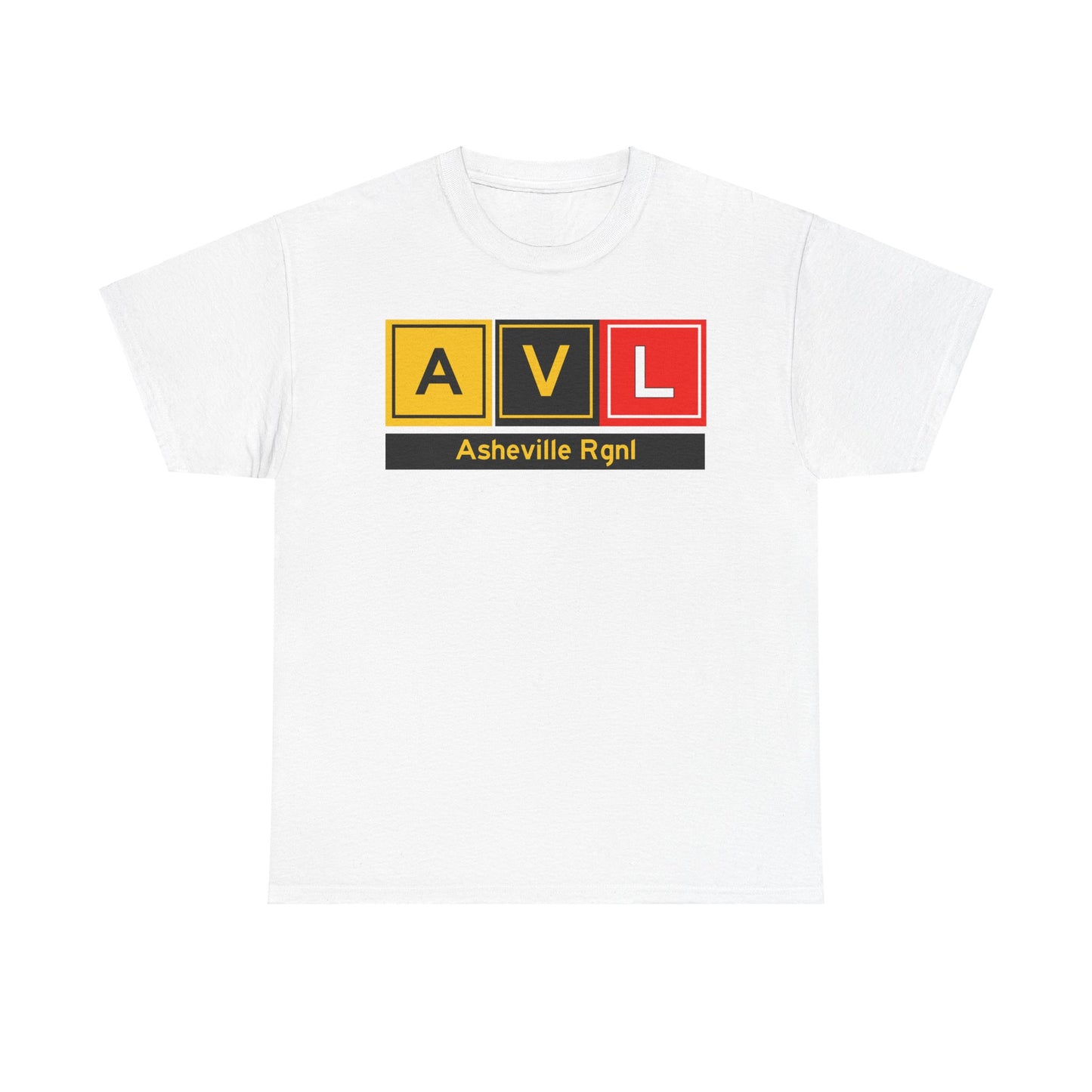 AVL Taxiway Tee w/ Airport Name | Asheville Regional Airport Tee