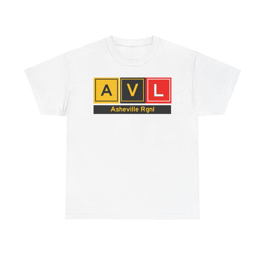 AVL Taxiway Tee w/ Airport Name | Asheville Regional Airport Tee