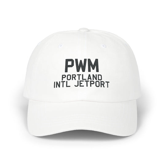 PWM Dad Cap | Portland International Jetport Airport Hat