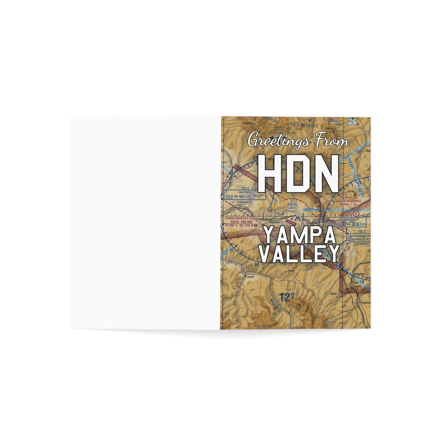 HDN Greeting Cards | Yampa Valley Airport Cards