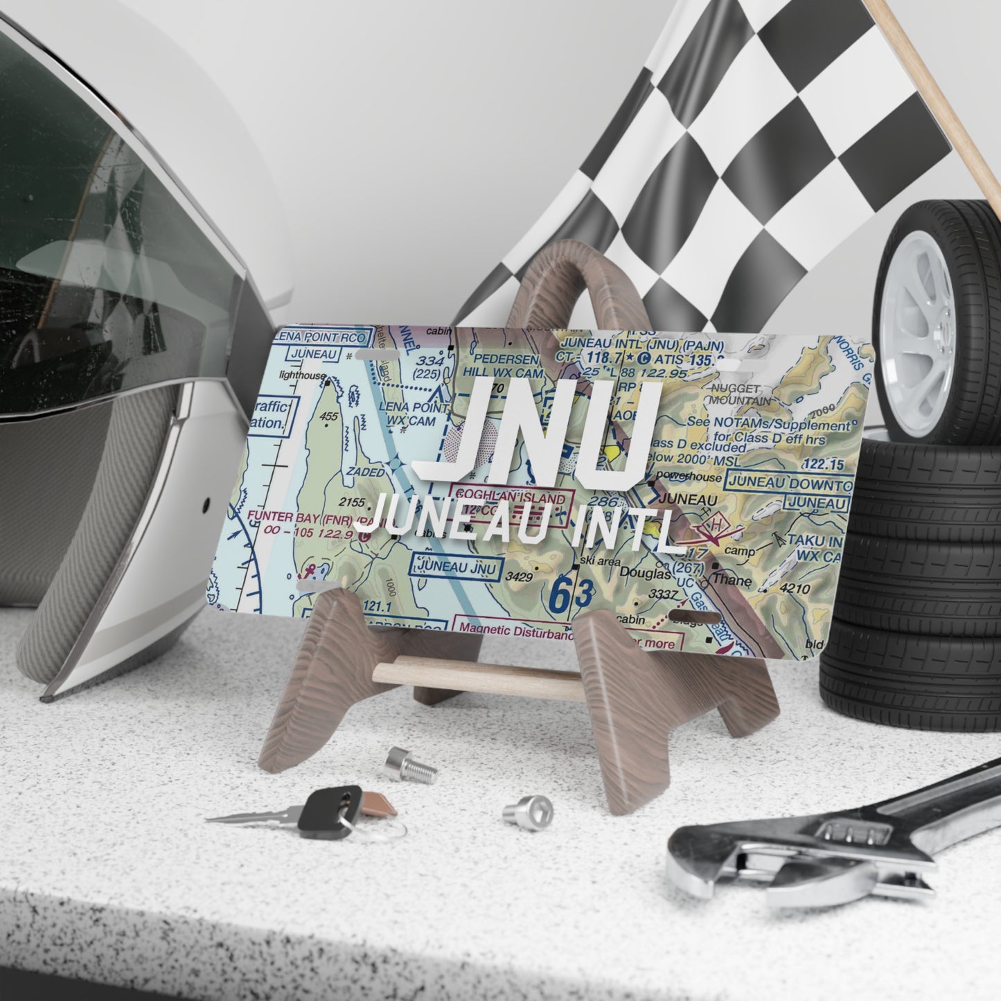 JNU Vanity Plate | Juneau International Airport Vanity Plate