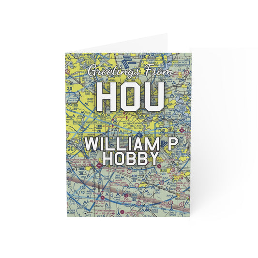 HOU Greeting Cards | William P Hobby Airport Cards