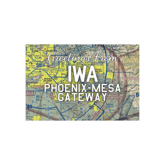 IWA Postcard | Phoenix-Mesa Gateway Airport Card