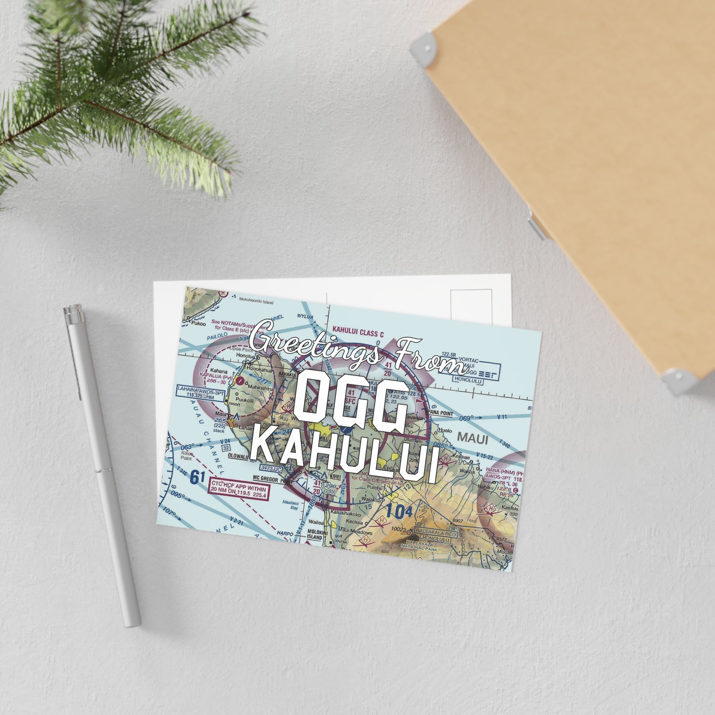 OGG Postcard | Kahului Airport Card