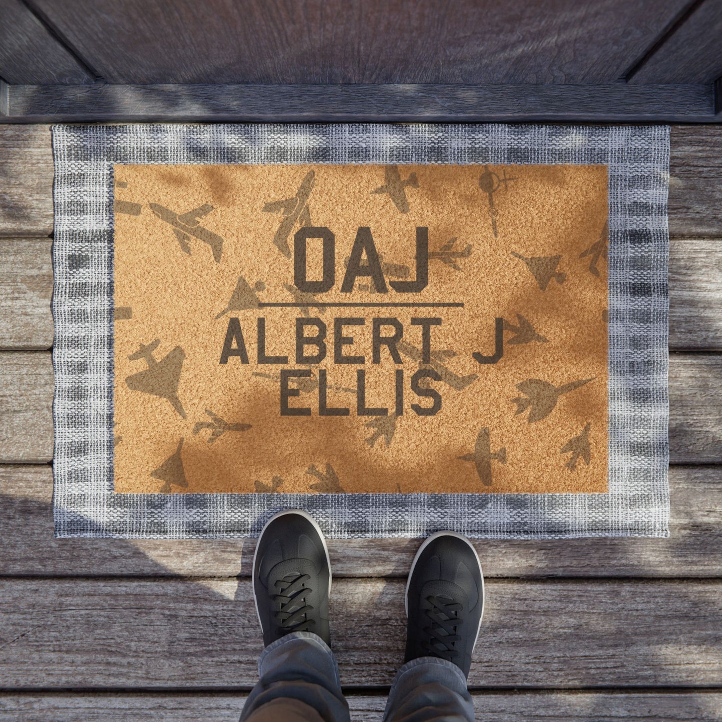 OAJ Doormat | Albert J Ellis Airport Doormat