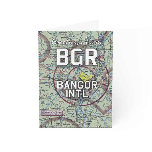 BGR Greeting Cards | Bangor International Airport Cards