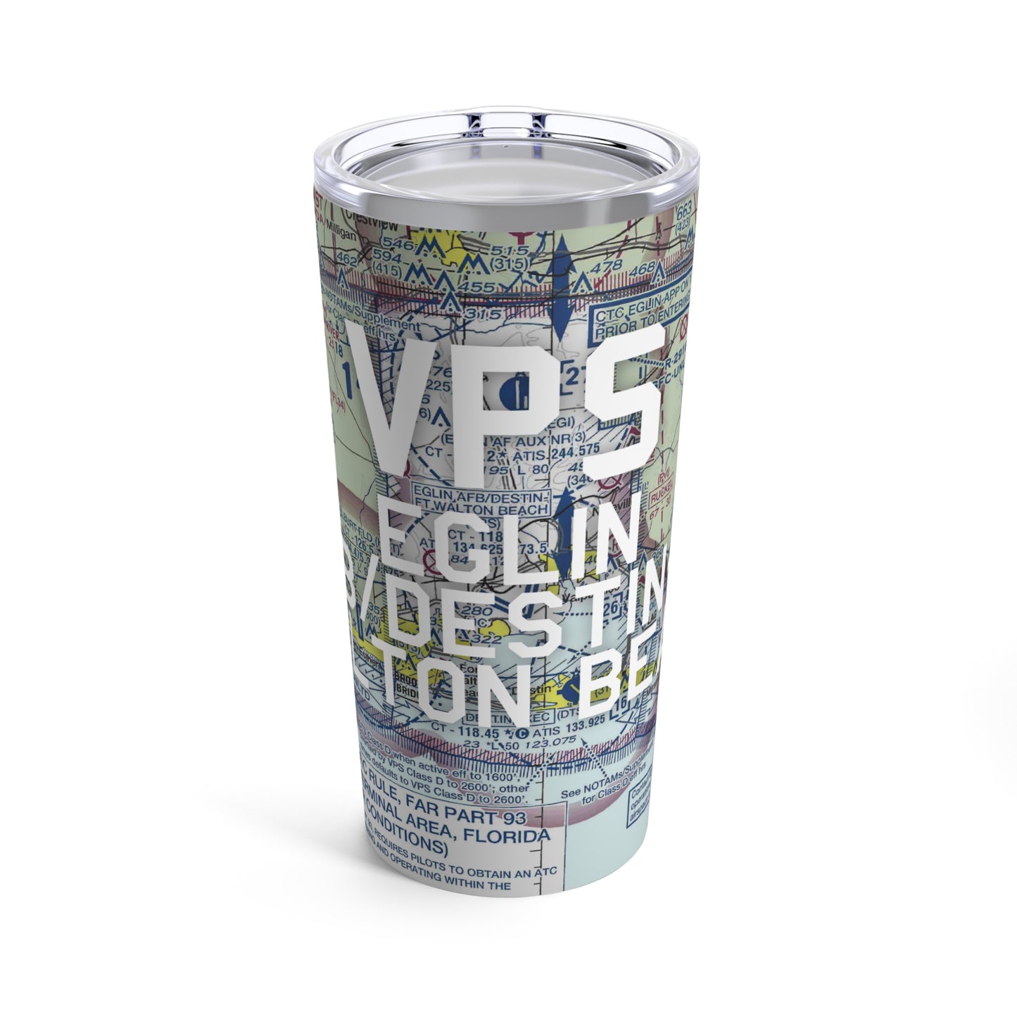 VPS Tumbler | Eglin AFB/Destin-Ft Walton Beach Airport Tumbler