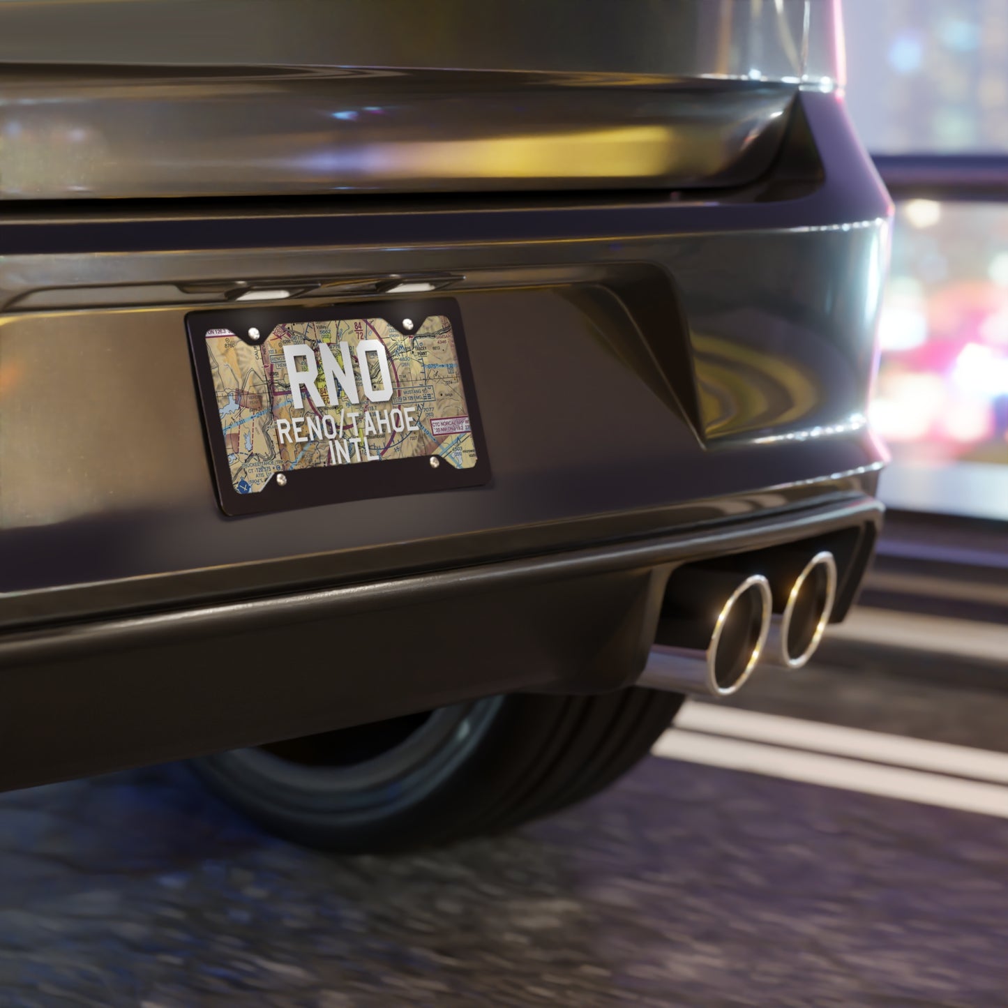 RNO Vanity Plate | Reno/Tahoe International Airport Vanity Plate