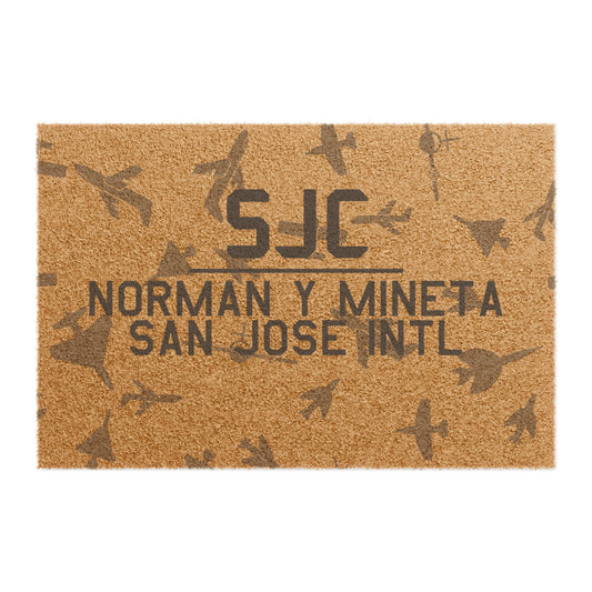 SJC Doormat | Norman Y Mineta San Jose International Airport Doormat
