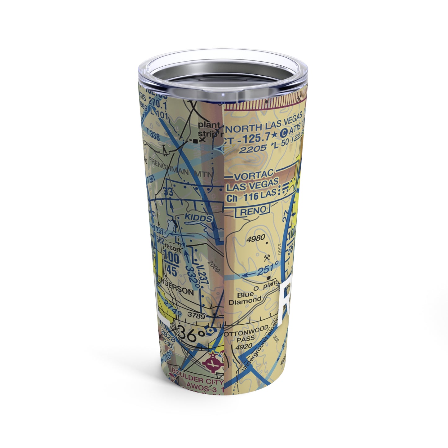 LAS Tumbler | Harry Reid International Tumbler