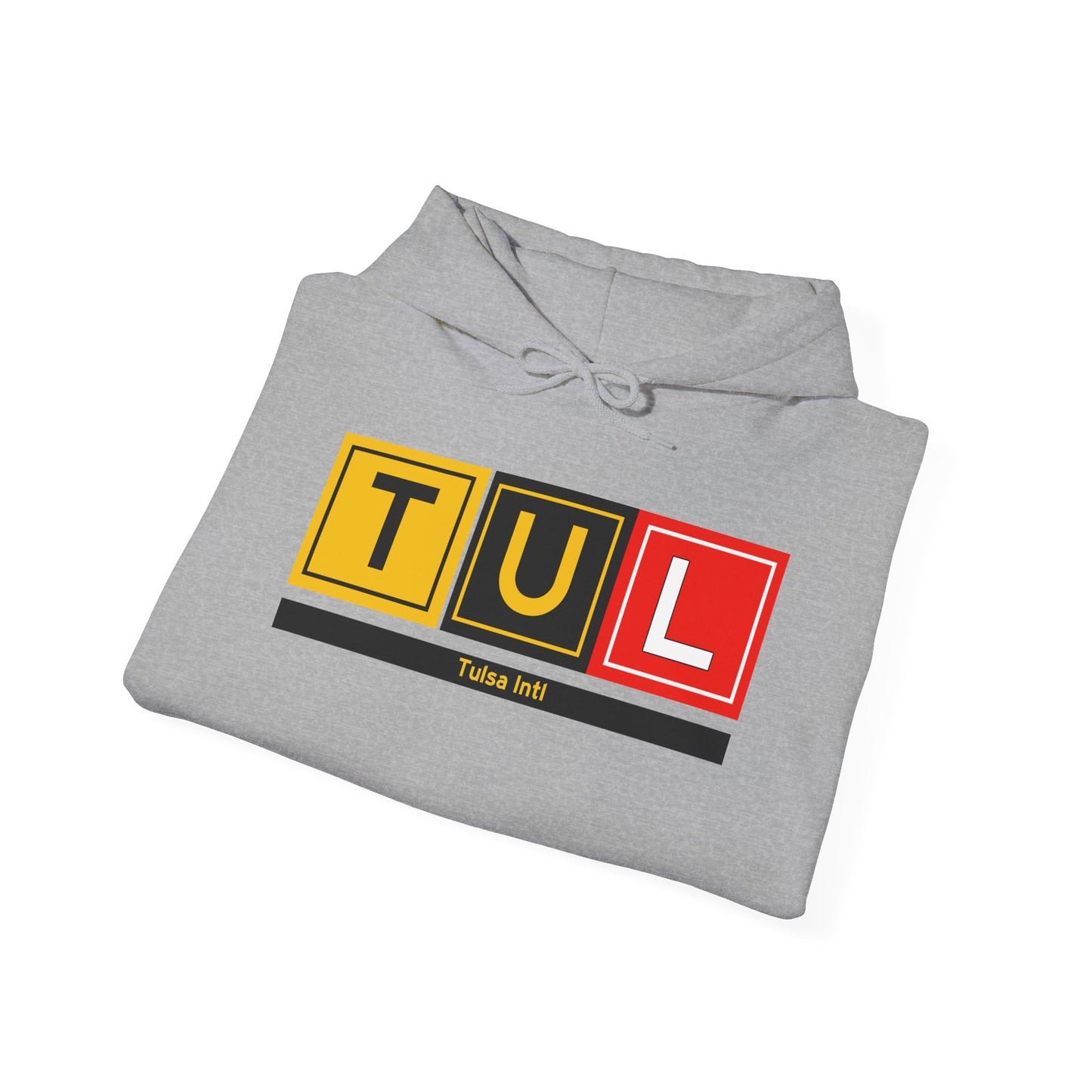 TUL Taxiway Hoodie w/ Airport Name | Tulsa International Airport Hoodie