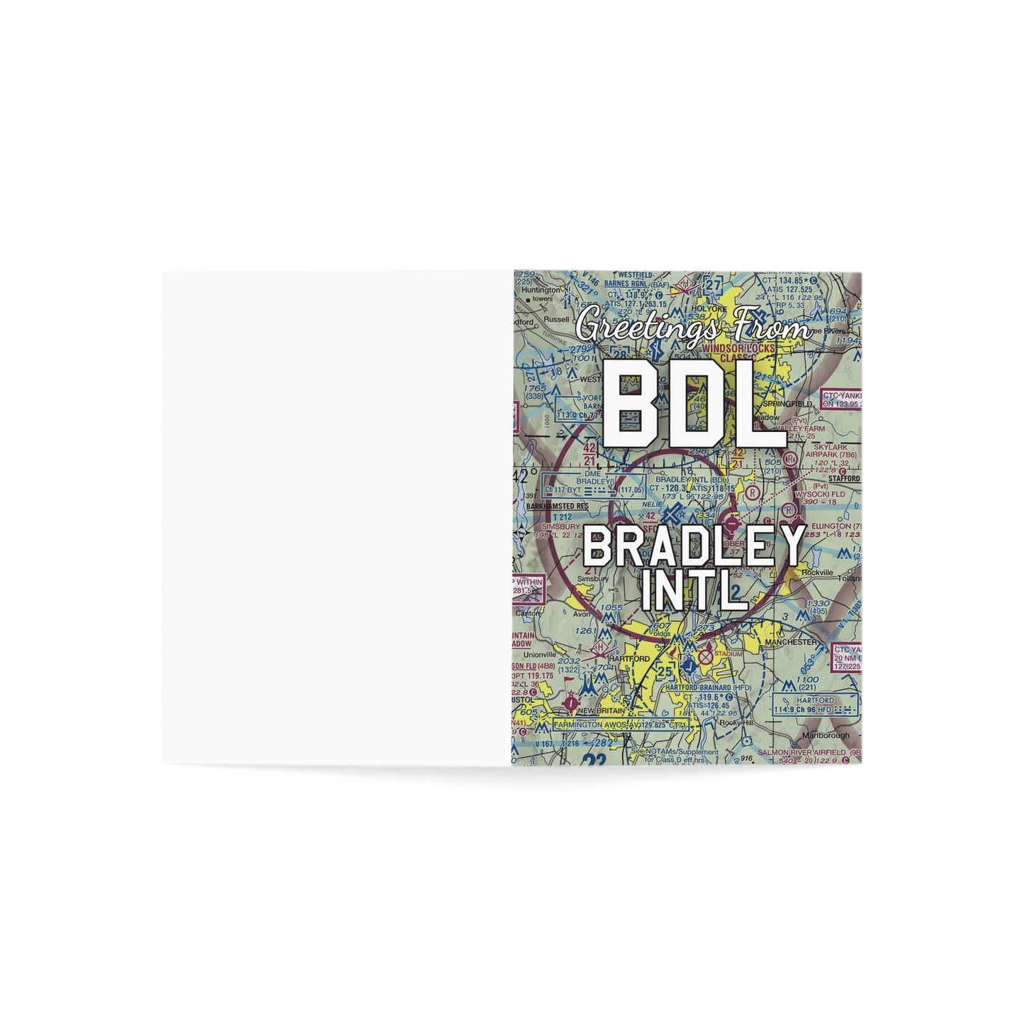 BDL Greeting Cards | Bradley International Airport Cards