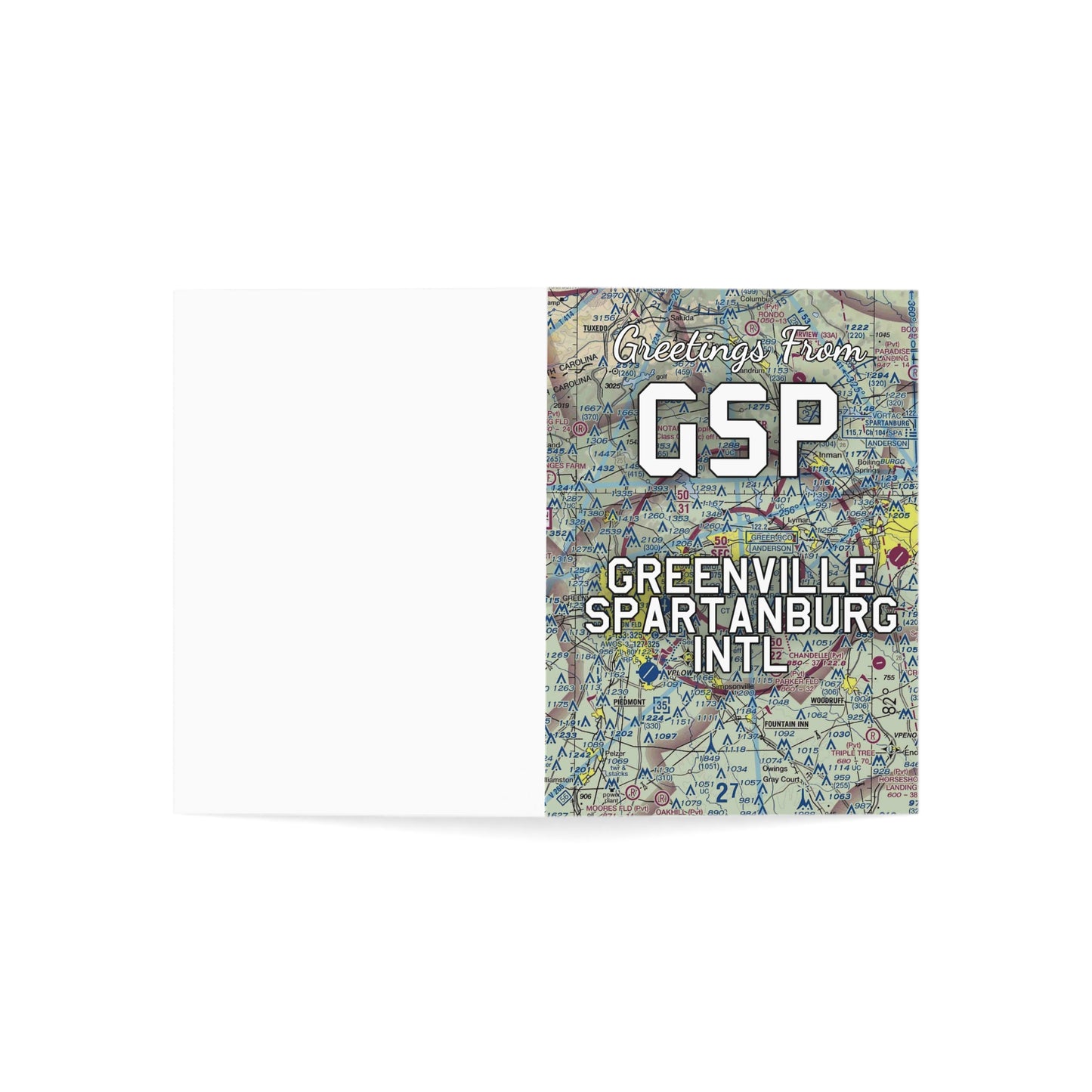 GSP Greeting Cards | Greenville Spartanburg International Airport Cards