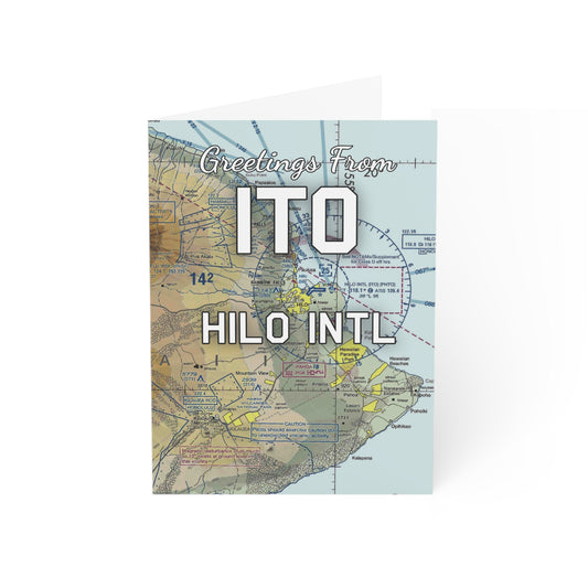 ITO Greeting Cards | Hilo International Airport Cards