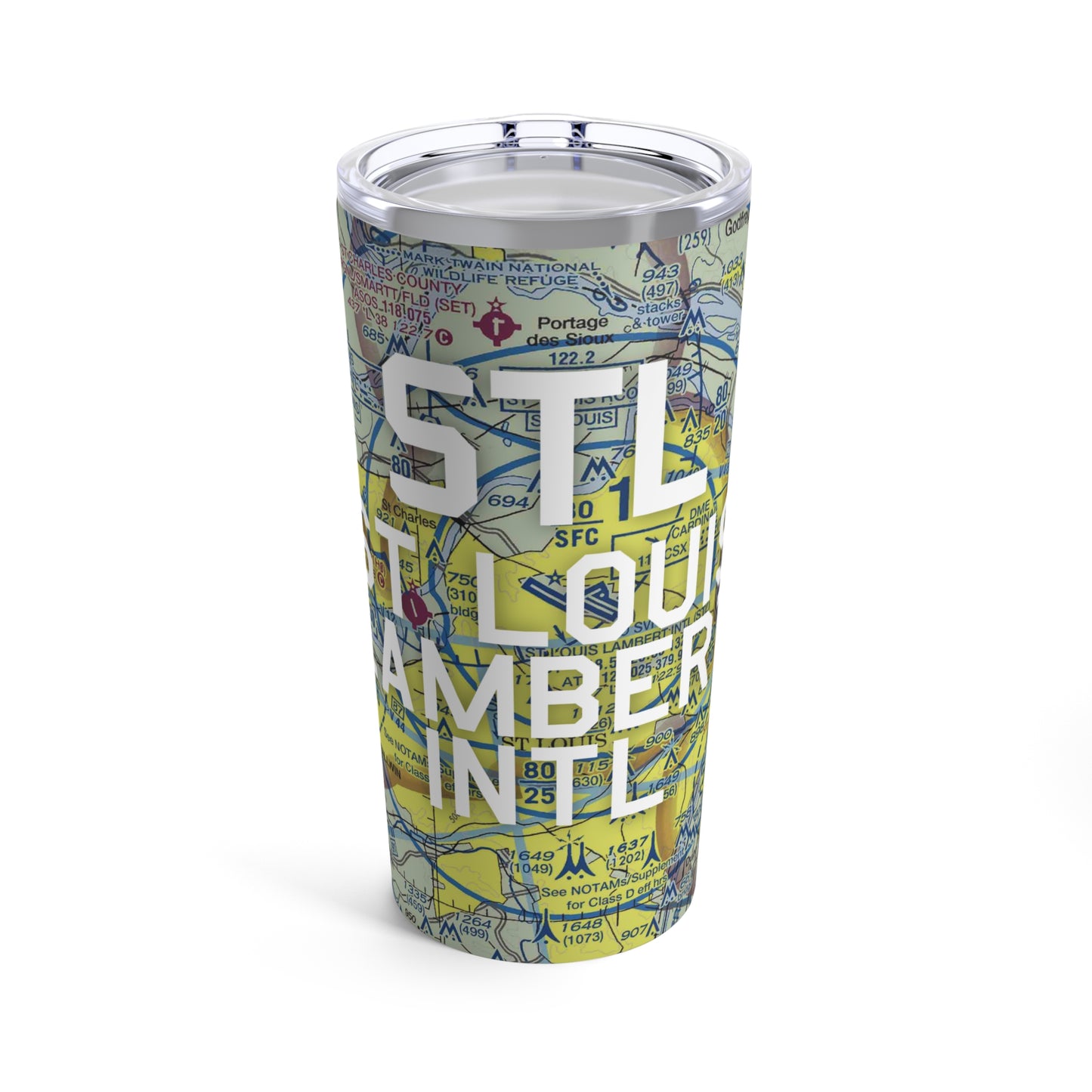 STL Tumbler | St Louis Lambert International Airport Tumbler