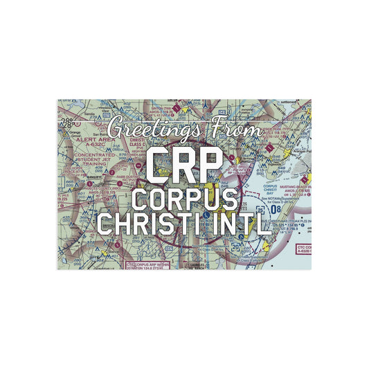 CRP Postcard | Corpus Christi International Airport Card