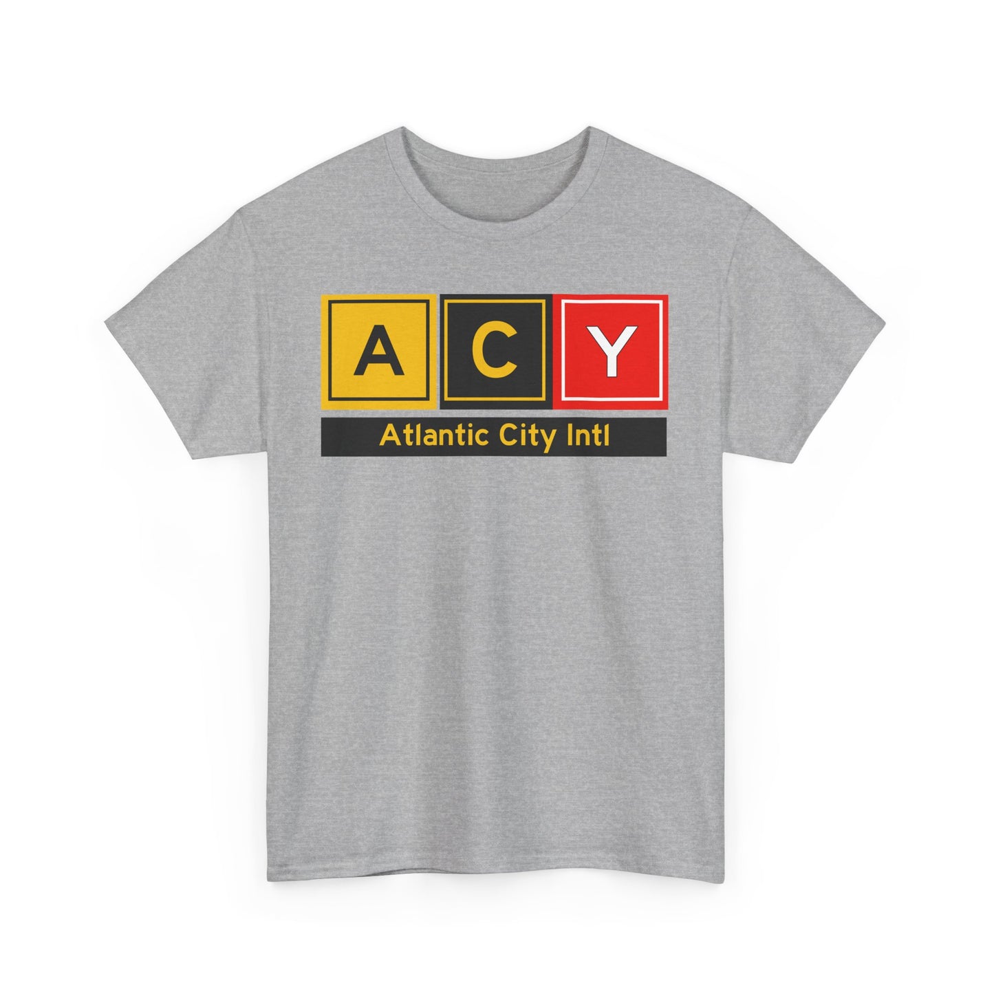 ACY Taxiway Tee w/ Airport Name | Atlantic City International Airport Tee
