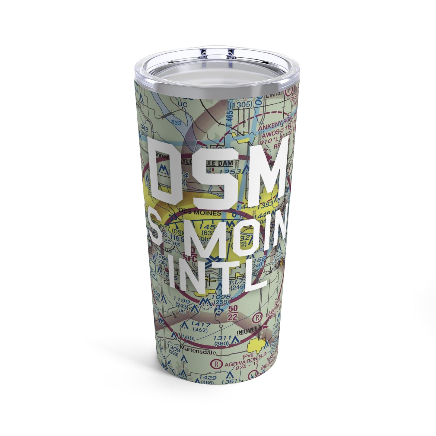 DSM Tumbler | Des Moines International Airport Tumbler